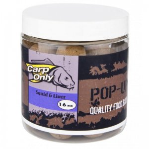 Plovoucí boilies CARP ONLY Squid Liver 80g