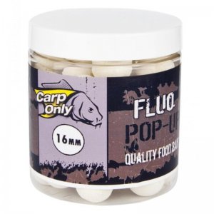 Plovoucí boilies CARP ONLY Fluo White 80g