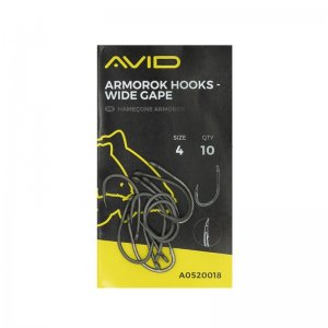 Armorok Hooks - Wide Gape barbed