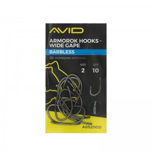 Armorok Hooks - Wide Gape barbless