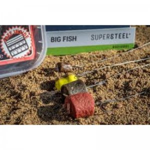 BIG FISH QUICKSTOP HAIR RIGS Barbed - 10 cm