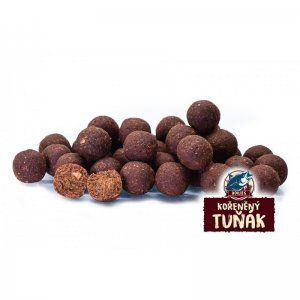 Boilies - Kořeněný tuňák Oliheň/Broskev