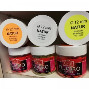 Fluoro Pop Up 12 mm, 35 g - NATUR