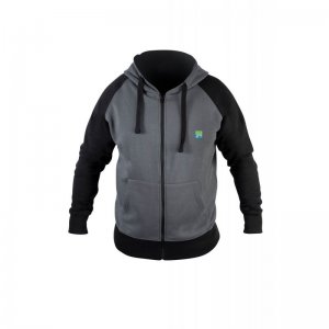 Grey Zip Hoodie