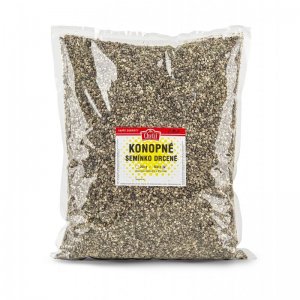 Konopné semínko drcené