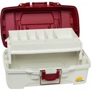 Kufr Plano 1-Tray Tackle Box Red Metallic 620106