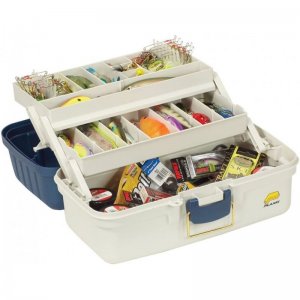 Kufr Plano 2-Tray Tackle Box Blue Metallic 620206