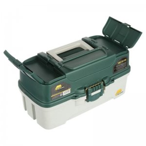 Kufr Plano 3-Tray Tackle Box Green Metallic 620306