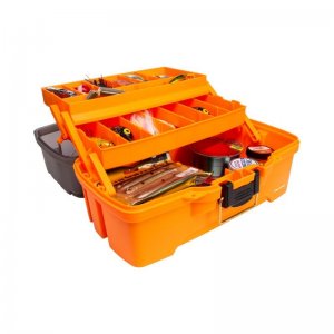 Kufr Plano 2-Tray Tackle Box Bright Orange 6221