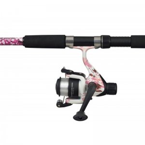 Teleskopický prut s navijákem RD Mitchell Tanager Pink Camo II Tele 2,40m 10-30g