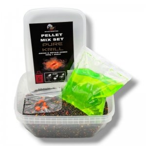 Pelety Mix Set Fluo Ve Vaničce Method Feeder Fans 500g