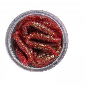 Vosí larva Berkley Powerbait Honey Worm Banana Scent 2,5 cm - 55 ks