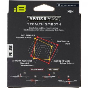 Šnůra Spiderwire Stealth Smooth 8 Multicolor 300 m