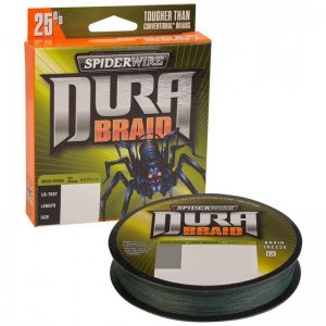 Šňůra Spiderwire Durabraid Moss Green 135 m