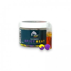 Plovoucí Boilies Method Feeder Fans Duo Energy 15 mm 100 ml + Sprej Esence 2 ml
