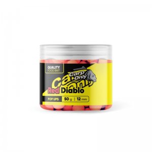 Plovoucí boilies Carp Only Hi-Visual Red Diablo 50 g