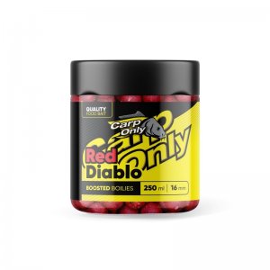 Dipovaný boilies Carp Only Red Diablo 250 ml