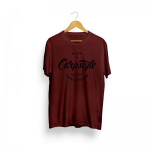 Tričko Carpstyle T-Shirt 2018 Burgundy