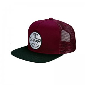 Kšiltovka Carpstyle Burgundy Snapback