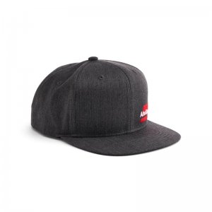Kšiltovka Abu Garcia Flat Brim Cap Heather Grey