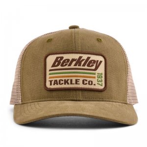 Kšiltovka Berkley Striper Trucker Brown Charcoal