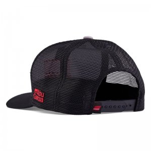 Kšiltovka Abu Garcia Flag Trucker Grey Black Black