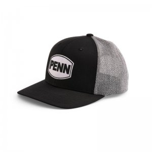 Kšiltovka Penn Trucker Black Heather Grey