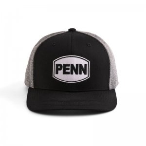 Kšiltovka Penn Trucker Black Heather Grey