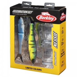 Dárkový Set Gumových Nástrah a Panáků Berkley Nessie 22 cm 57 g