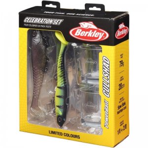 Dárkový Set Gumových Nástrah a Panáků Berkley Cullshad 20 cm 79 g