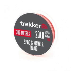 Trakker Šňůra Spod & Marker Braid Red 300m