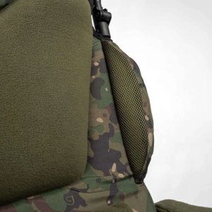 Trakker Křeslo komfortní s područkami Levelite Camo Longback Recliner