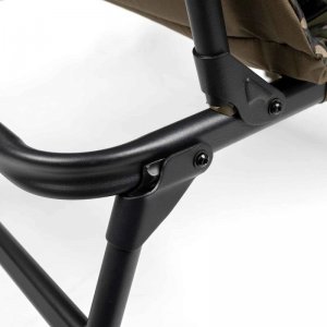 Trakker Křeslo komfortní s područkami Levelite Camo Longback Chair