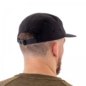 Trakker Kšiltovka 5 Panel Black Cap