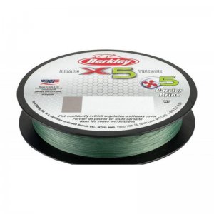 Šňůra Berkley X5 Low Vis Green 150m