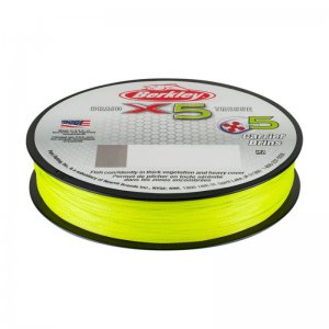 Šňůra Berkley X5 Flame Green 150m