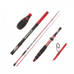 Přívlačový prut Berkley Lighting Shock Red Spin M 2,10m 10-35g