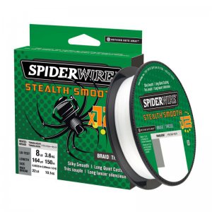 Šňůra SpiderWire Stealth Smooth12 Průhledá 150m