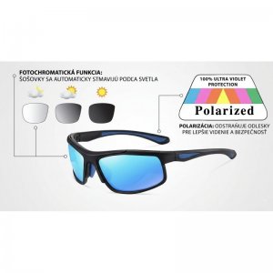 Polarizační Fotochromatické Sluneční Brýle 3027B