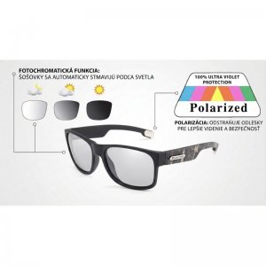 Polarizační Fotochromatické Sluneční Brýle 1084