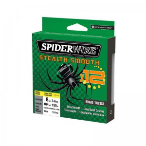 Šňůra SpiderWire Stealth Smooth12 HI-VIS Žlutá 150m