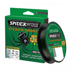 Šňůra SpiderWire Stealth Smooth12 Zelená 150m