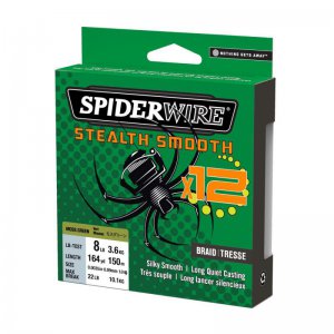 Šňůra SpiderWire Stealth Smooth12 Zelená 150m