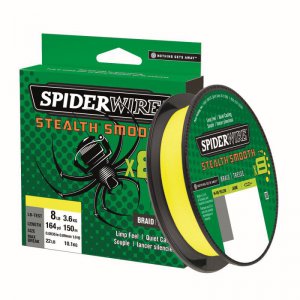 Šňůra Spiderwire Stealth Smooth 8 Žlutá 150m