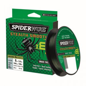 Šňůra Spiderwire Stealth Smooth 8 Zelená 150m