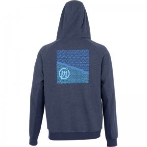 Navy Tide Zip Hoodie