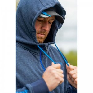 Navy Tide Zip Hoodie