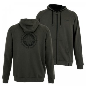 Bearing Zip Hoodie Green