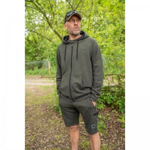 Bearing Zip Hoodie Green