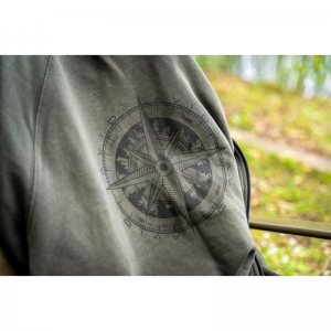 Bearing Zip Hoodie Green